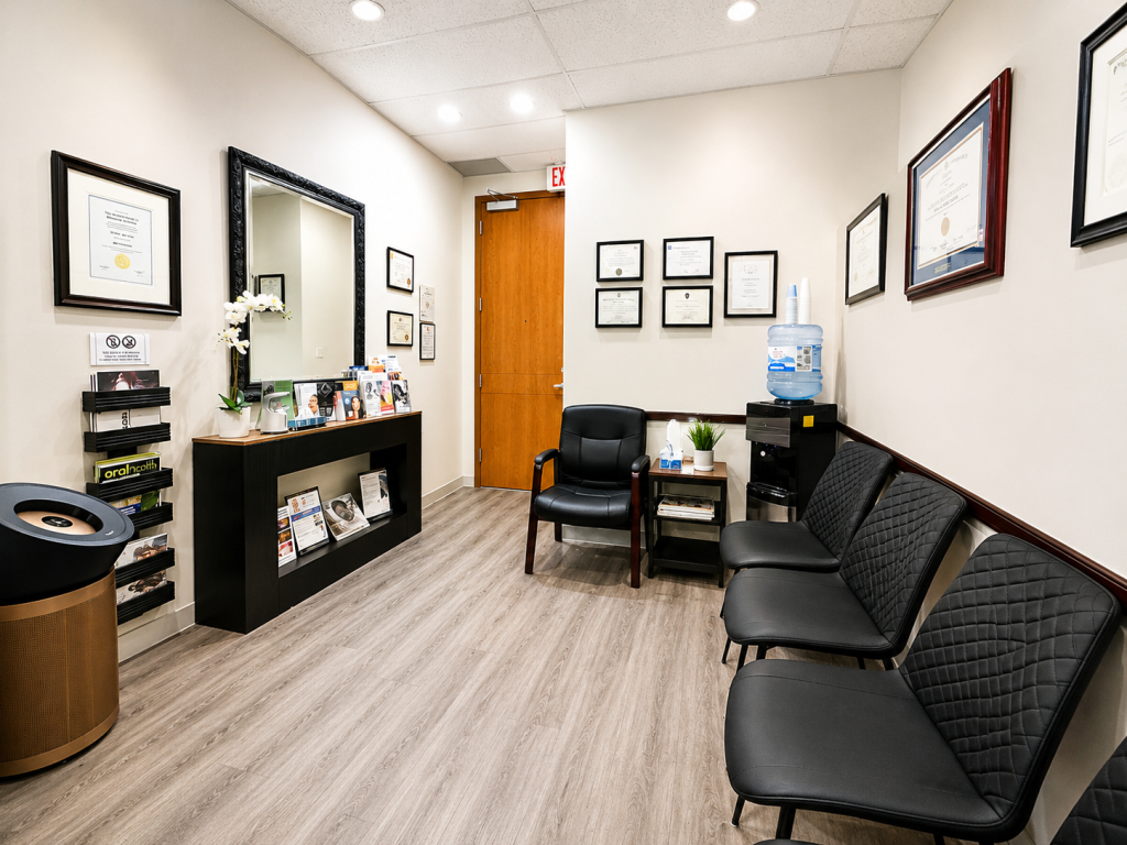 IMPrESS Perio Implant Center Patient Reception Area